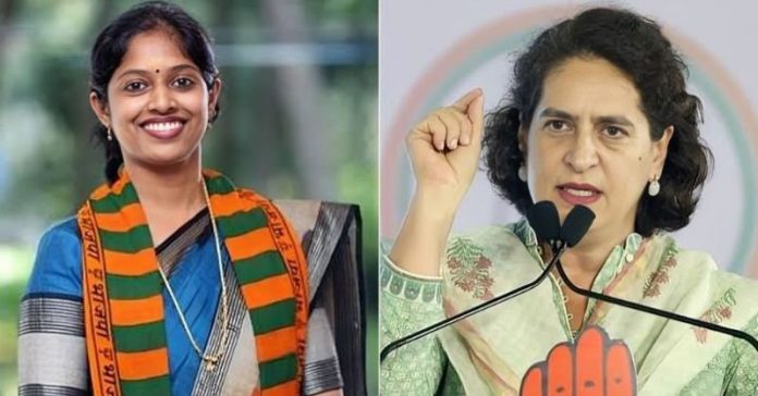 ભાજપે વાયનાડ નવ્યા હરિદાસને