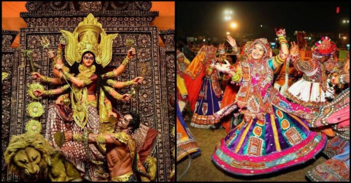 નવરાત્રિમાં તહેવાર ગરબા