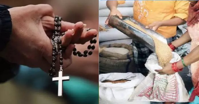 મફત રાશનથી ખ્રીસ્તી મિશનરીઓ