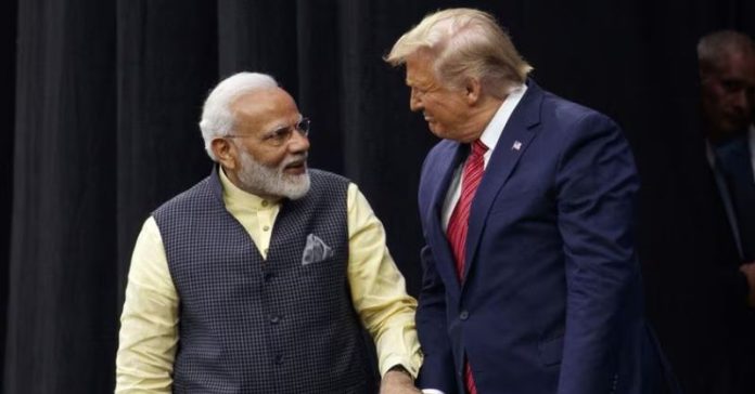 ટ્રમ્પ મોદી વાતચીત