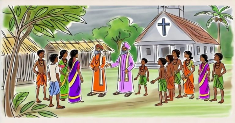 આદિવાસી સમુદાય ખ્રિસ્તી ધર્માંતરણ