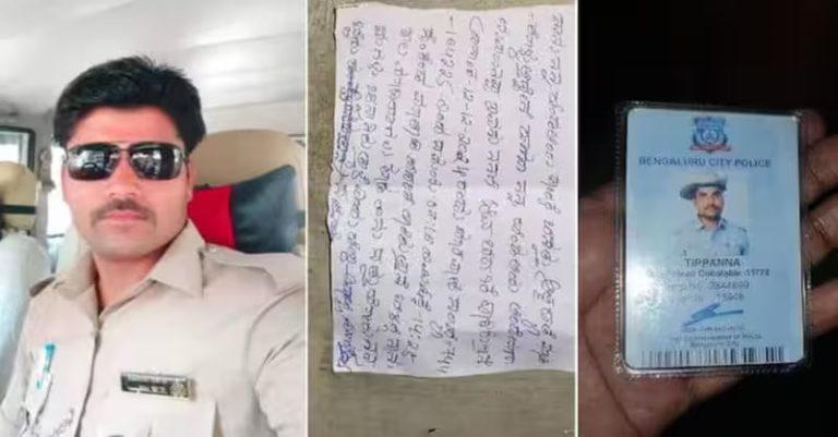 બેંગ્લોરમાં પોલીસ જવાને આત્મહત્યા