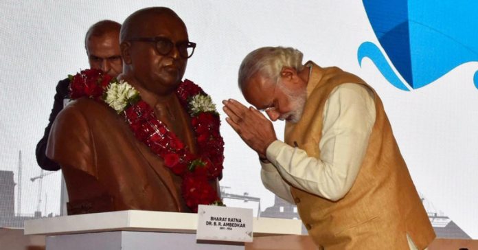 PM મોદીએ બાબાસાહેબ કોંગ્રેસે