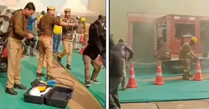 મહાકુંભ મેળાના હોસ્પિટલમાં આગ