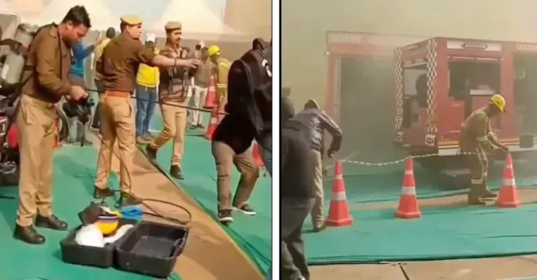 મહાકુંભ મેળાના હોસ્પિટલમાં આગ