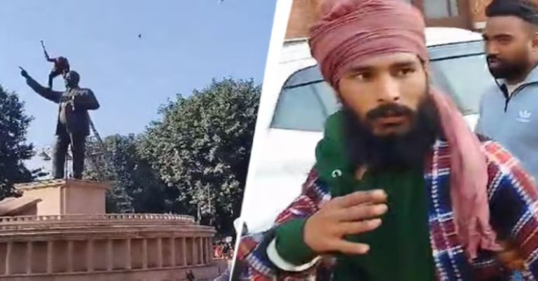 બાબાસાહેબ પ્રતિમા AAP ભાજપના
