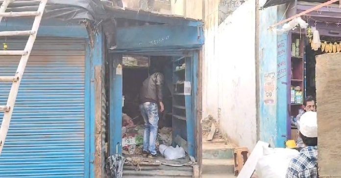સંભલ મસ્જિદ દુકાનોનું