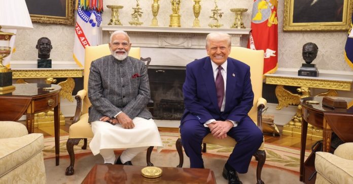 ડોનાલ્ડ ટ્રમ્પ PM મોદીની