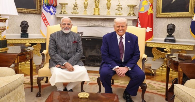 ડોનાલ્ડ ટ્રમ્પ PM મોદીની