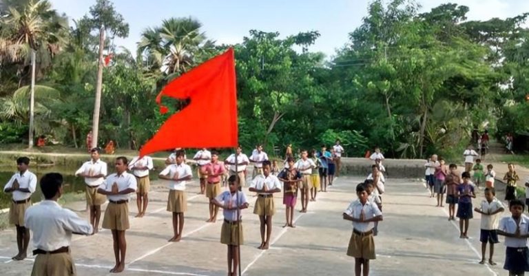 થાણેમાં RSS શાખા પર પથ્થરમારો