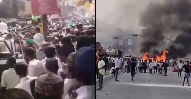 બંગાળના મુર્શિદાબાદમાં હિંસા