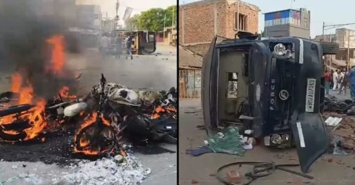 બંગાળના 24 પરગણામાં હિંસા