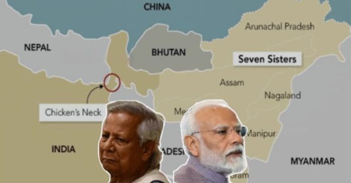ચિકન નેકને ભારતમાં