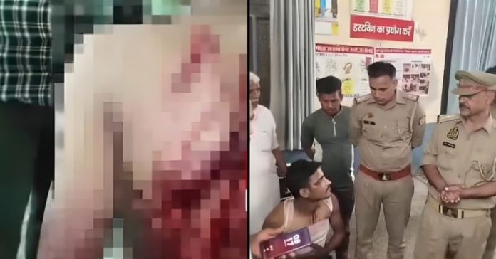 અલીગઢમાં મુસ્લિમ હિંદુ હુમલો