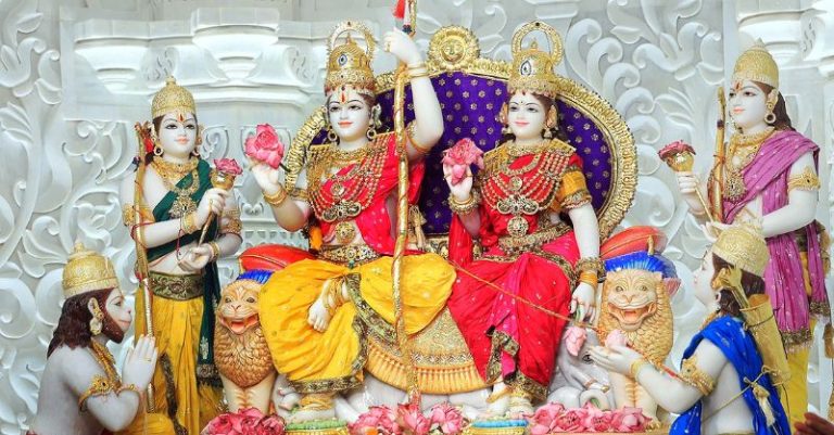 માતા સીતા સાથે બિરાજમાન પ્રભુ શ્રીરામ, સેવામાં લક્ષ્મણજી અને હનુમાનજી…અયોધ્યાના મંદિરમાં સજાયો ભવ્ય રામ દરબાર, વિધિવત રીતે પ્રાણપ્રતિષ્ઠા સંપન્ન