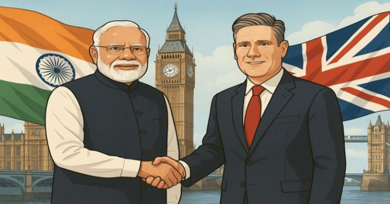 પીએમ મોદીની બ્રિટનની યાત્રા