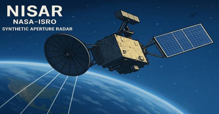 ISRO NISAR સેટેલાઈટ