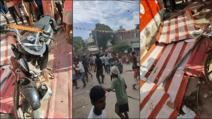 મોહરમનું જુલૂસ પથ્થરમારો