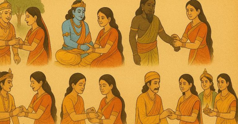 રક્ષાબંધનના પૌરાણિક કથાઓ