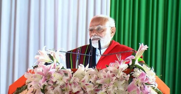 PM મોદીએ મણિપુરના