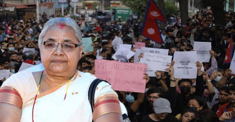 નેપાળના વડાપ્રધાન સુશીલા કાર્કી