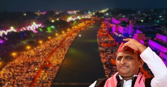 અખિલેશ યાદવ દિવાળી