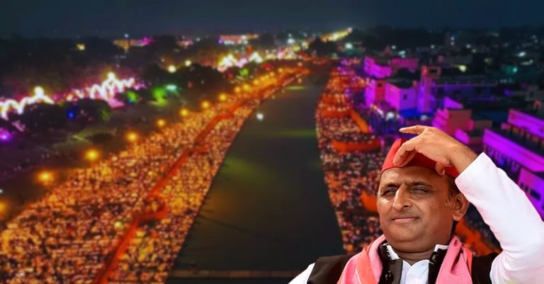 અખિલેશ યાદવ દિવાળી