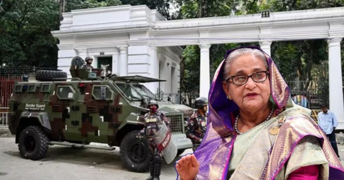 બાંગ્લાદેશમાં શેખ હસીનાના