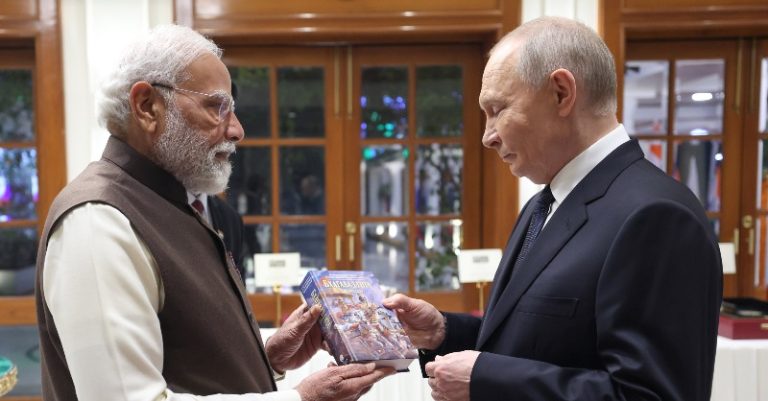 PM મોદીએ ગીતા પુતિનને