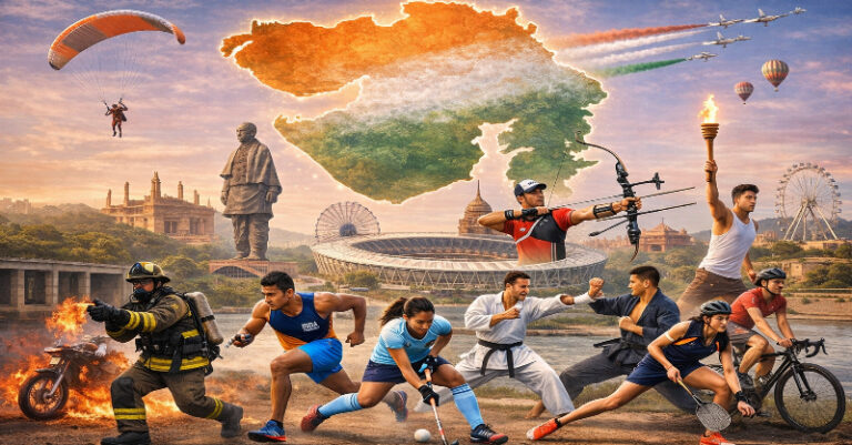 હર્ષ સંઘવી ગુજરાત રમત-ગમત