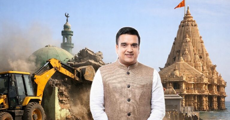 હર્ષ ગેરકાયદે અતિક્રમણ બુલડોઝર
