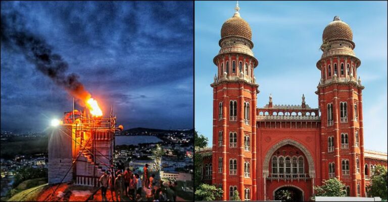 થિરુપરનકુંદ્રમ દીપમ મદ્રાસ હાઇકોર્ટ
