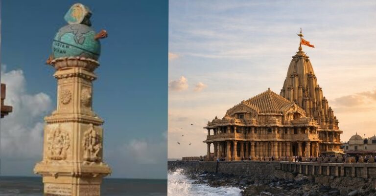 સોમનાથ મંદિરના બાણસ્તંભ