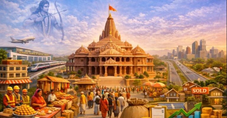 અયોધ્યામાં રામ આર્થિક યોગદાન