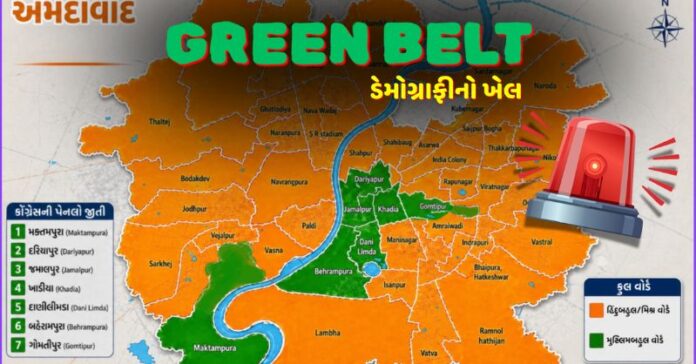 અમદાવાદમાં ગ્રીન બેલ્ટ