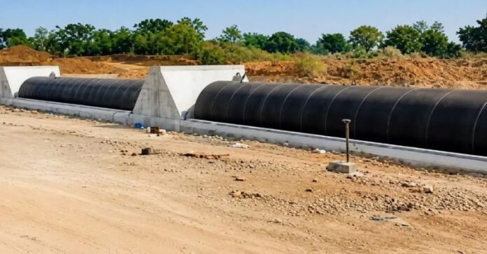 છોટાઉદેપુરમાં રબર ડેમ