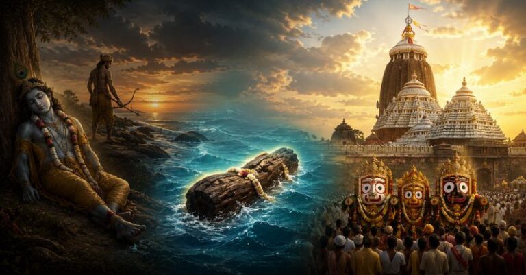 જગન્નાથની મૂર્તિ લાકડાની કેમ