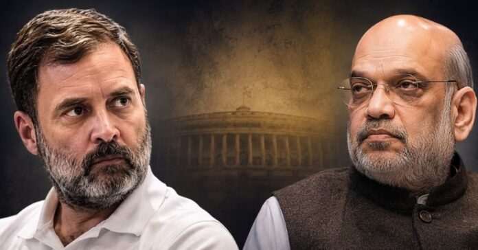 અમિત શાહ રાહુલ ગાંધી