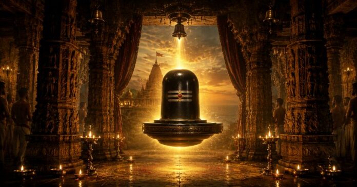 સોમનાથમાં તરતું શિવલિંગ