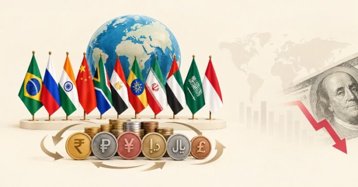 ડોલર BRICS રાષ્ટ્રો