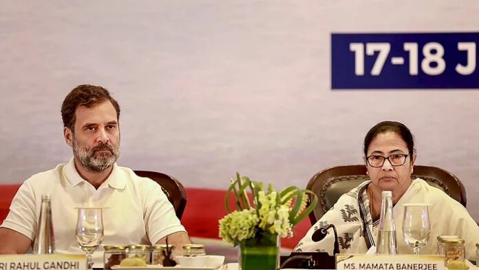 રાહુલ ગાંધી મમતા બેનર્જી ટીએમસી